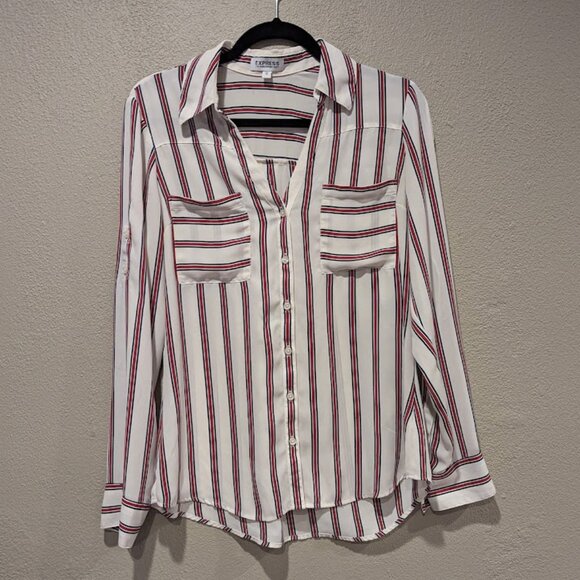 Express The Portofino Shirt * Women Size Medium - Picture 2 of 6